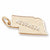 Nebraska charm in Yellow Gold Plated hide-image