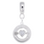 April Birthstone charm dangle bead in Sterling Silver hide-image