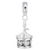 Carousel Charm Dangle Bead In Sterling Silver