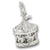 Carousel charm in 14K White Gold hide-image