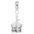 Carousel charm dangle bead in Sterling Silver hide-image