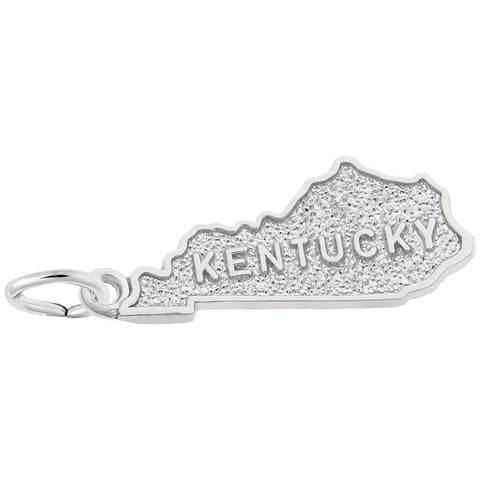 Kentucky Charm In 14K White Gold