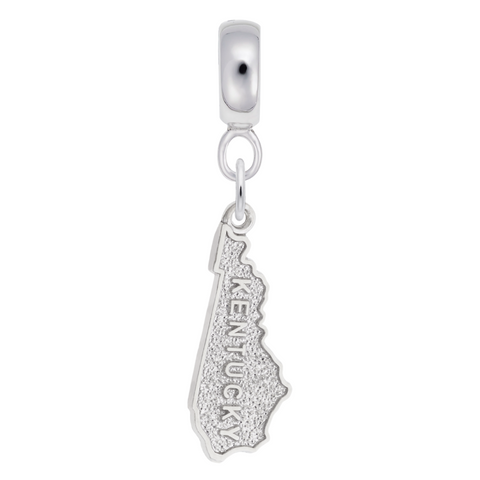 Kentucky Charm Dangle Bead In Sterling Silver