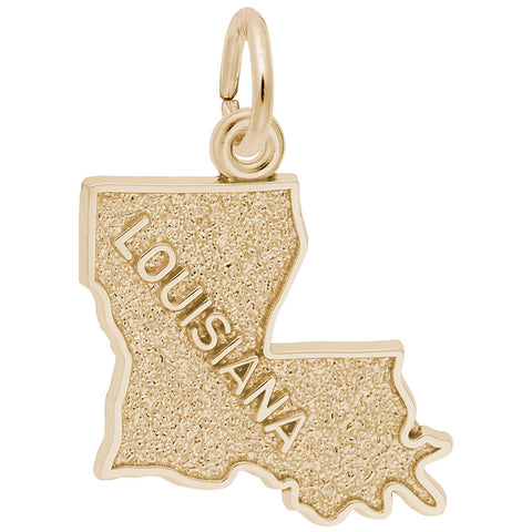 Louisiana Charm In Yellow Gold