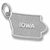 Iowa charm in 14K White Gold hide-image