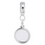 Disc charm dangle bead in Sterling Silver hide-image