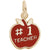 Teacher Charm in Yellow Gold Plated