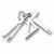 Draftsman Tools charm in Sterling Silver hide-image