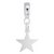 Star Charm Dangle Bead In Sterling Silver