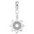 Engineer Charm Dangle Bead In Sterling Silver