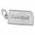 Kansas charm in 14K White Gold hide-image