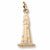 Buffalo Lighthouse Charm in 10k Yellow Gold hide-image