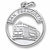 Cablecar,San Fran charm in Sterling Silver hide-image