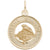 Sea Island Charm In Yellow Gold