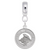 Sea Island charm dangle bead in Sterling Silver hide-image