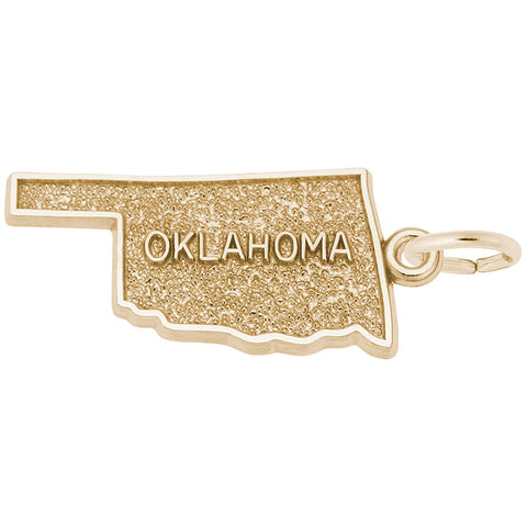 Oklahoma Charm In Yellow Gold