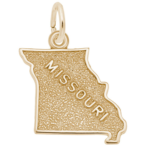 Missouri Charm in Yellow Gold Plated