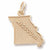 Missouri charm in Yellow Gold Plated hide-image
