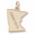 Minnesota charm in Yellow Gold Plated hide-image