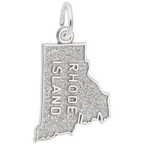 Rhode Island Charm In Sterling Silver