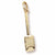 Spatula charm in Yellow Gold Plated hide-image