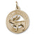 Nova Scotia Moose charm in Yellow Gold Plated hide-image