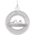 Nova Scotia Cruise Ship Charm In Sterling Silver