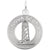 Nova Scotia Lighthouse Charm In 14K White Gold