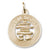 Nova Scotia Inukshuk charm in Yellow Gold Plated hide-image