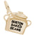 Boston Baked Beans Charm In Yellow Gold