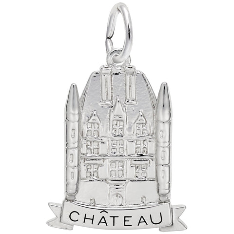 Chateau Charm In 14K White Gold