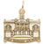 Old Exchange Bldg Charm in Yellow Gold Plated