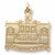 Old Exchange Bldg charm in Yellow Gold Plated hide-image