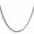 14K Yellow Gold 2-Row Diamond-Cut Blue Chain