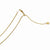 14K Yellow Gold Adjustable Cyclone Chain