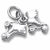 Roller Skates charm in Sterling Silver hide-image