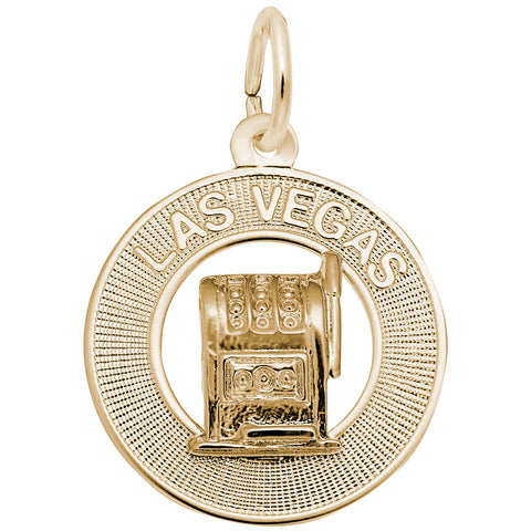 Las Vegas Charm In Yellow Gold