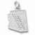 Grand Canyon, Az charm in 14K White Gold hide-image