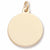 Disc Charm in 10k Yellow Gold hide-image