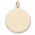 Disc Charm in 10k Yellow Gold hide-image