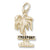 Freeport Palm charm in Yellow Gold Plated hide-image