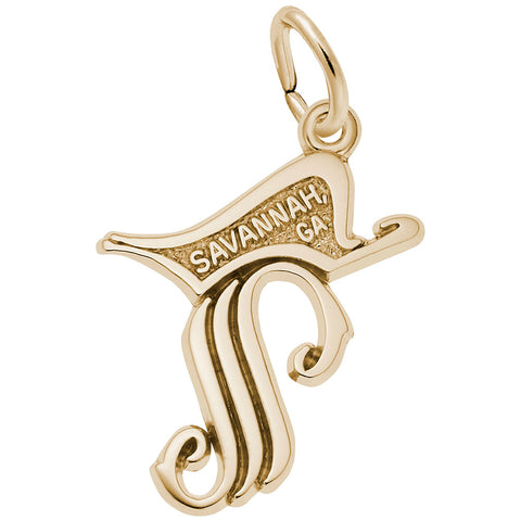 Savannah Charm in Yellow Gold Plated