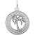 Hawaii Charm In 14K White Gold