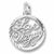 Las Vegas charm in 14K White Gold hide-image