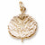 Aspen Leaf Charm in 10k Yellow Gold hide-image