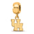 Gold Plated LogoArt University of Houston Xs Dangle Bead Charm