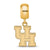 University of Houston Small Charm Dangle Bead in Gold Plated