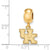 University of Kentucky Xs Charm Dangle Bead Charm in Gold Plated