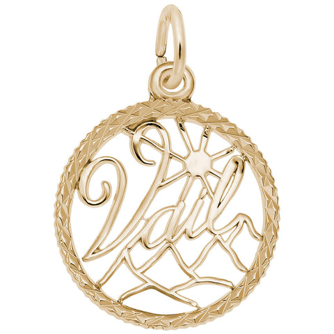 Vail Charm in Yellow Gold Plated