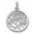 Pocono Mt charm in 14K White Gold hide-image